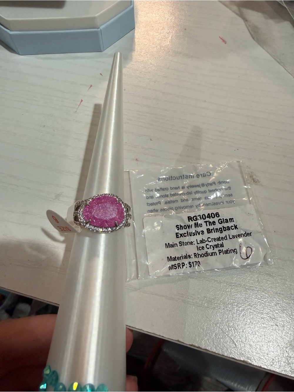 Bomb party OG ring “show me the glam”